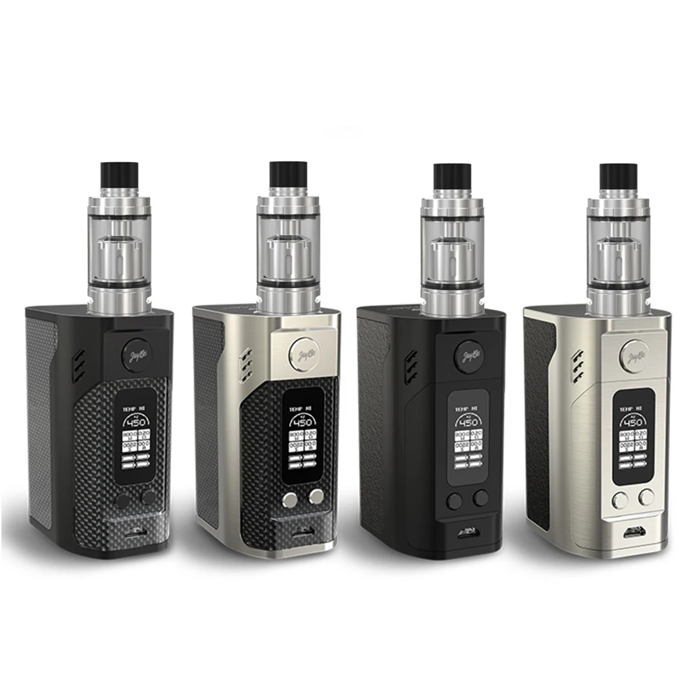 Оригинальный Wismec RX300 мод коробка + Melo RT 25 бак 4 5 мл углеродное волокно 18650 батарея