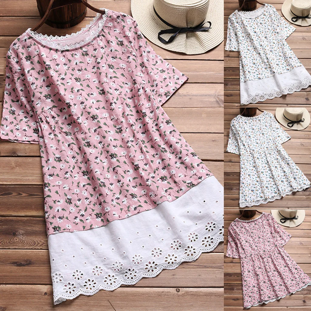 Blouses for Women Vintage woman casual clothes Jacquard Three Quarter Lace V-Neck Plus Size Top Shirt Blouse dames blouse
Blouses for Women Vintage woman casual clothes Jacquard Three Quarter Lace V-Neck Plus Size Top Shirt Blouse dames blouse