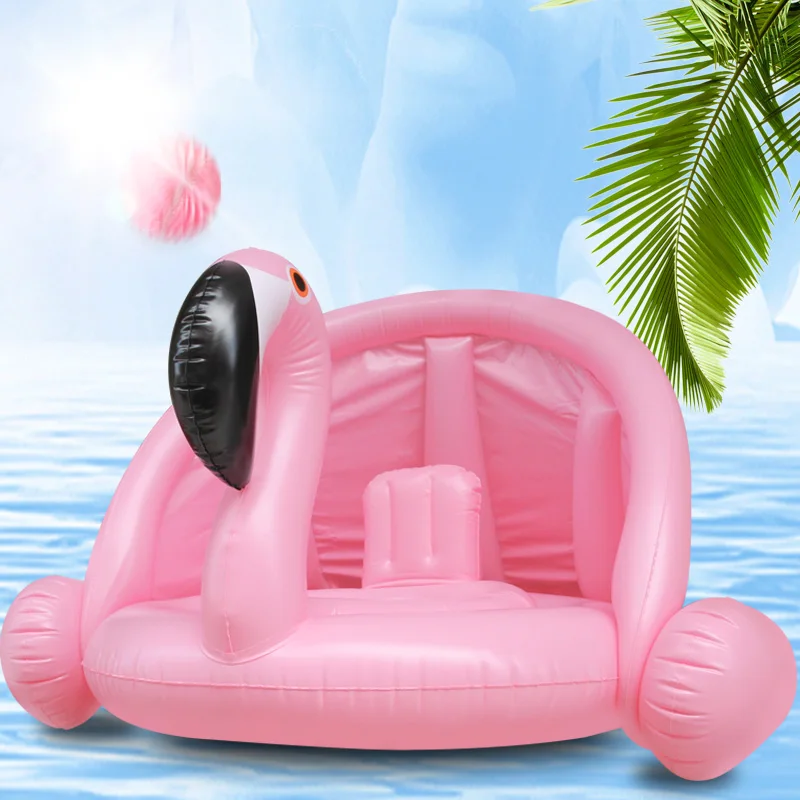 Baby Shade Swim Float Circle Ring Safe Inflatable Flamingo Baby Arm Rings Kids Swimming Seat With Sunshade Swimming Pool Floats
Baby Shade Swim Float Circle Ring Safe Inflatable Flamingo Baby Arm Rings Kids Swimming Seat With Sunshade Swimming Pool Floats