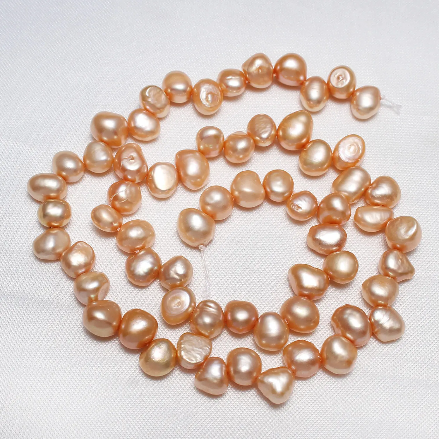 Cultured Potato Freshwater Pearl Beads Natural 7-8mm 15.3'' Pearl Beads For Diy Necklace Bracelat Jewelry Making Approx 0.8mm
Cultured Potato Freshwater Pearl Beads Natural 7-8mm 15.3'' Pearl Beads For Diy Necklace Bracelat Jewelry Making Approx 0.8mm