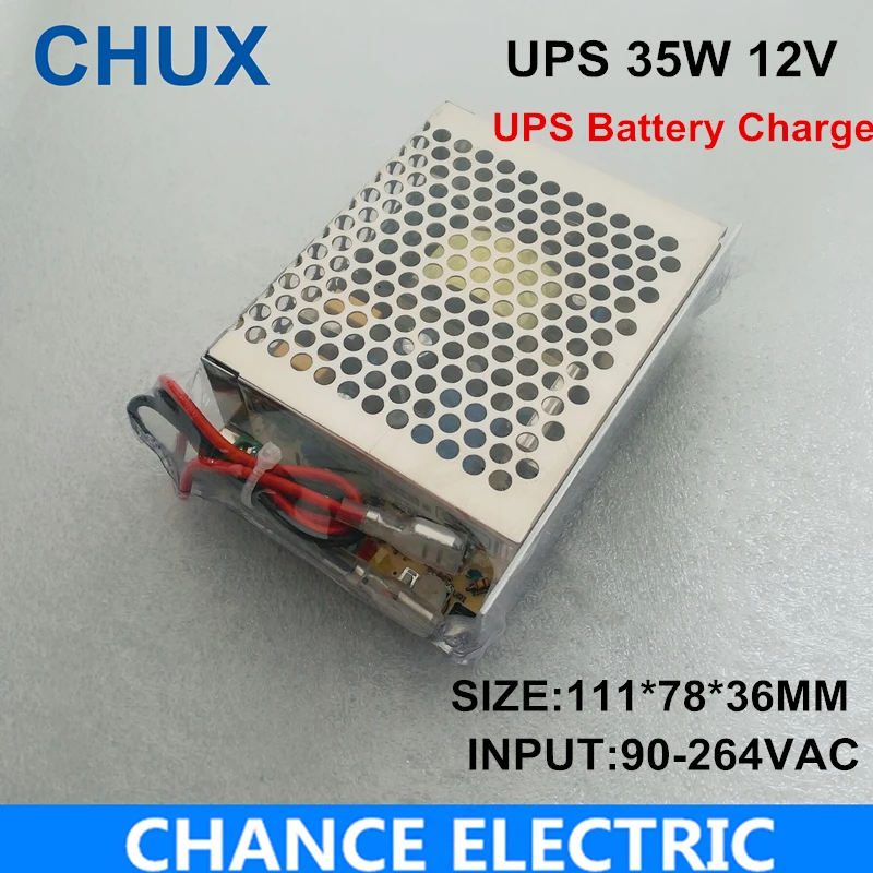 35W 12V Universal AC UPS/Charge Function Monitor Switching Mode Power Supply Charge the Battery
35W 12V Universal AC UPS/Charge Function Monitor Switching Mode Power Supply Charge the Battery