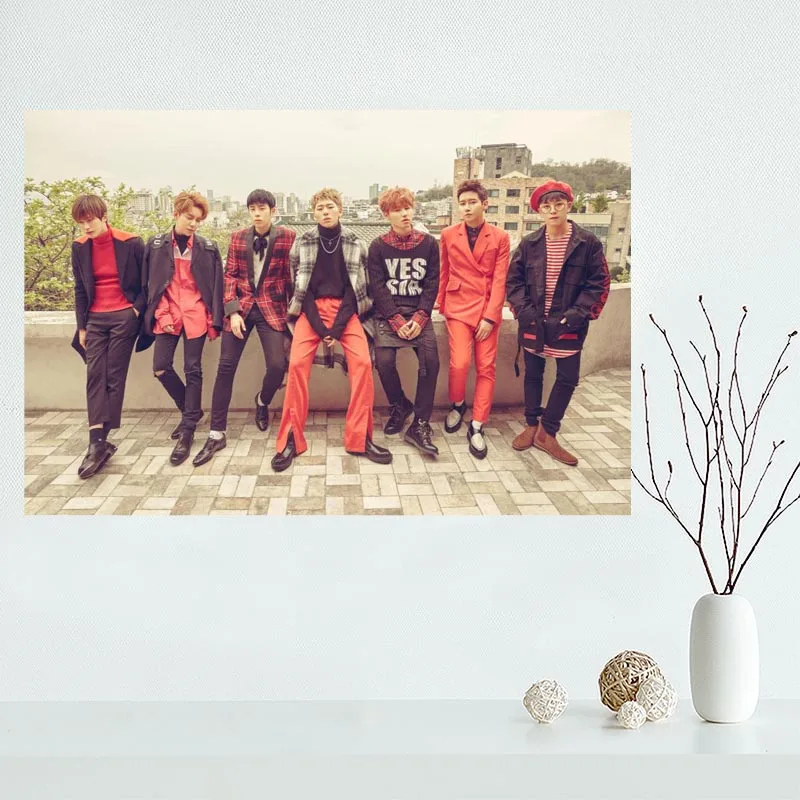 Custom Kpop Block B Poster Wall For Living Room Art Poster Decoration Silk Fabric Bright Smooth No Frame Morden Print Wall
Custom Kpop Block B Poster Wall For Living Room Art Poster Decoration Silk Fabric Bright Smooth No Frame Morden Print Wall