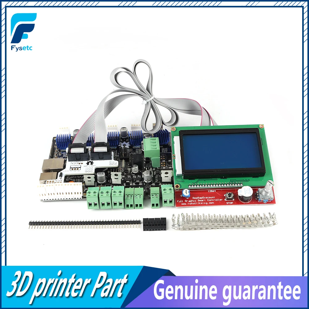 Материнская плата для 3D-принтера Smoothieboard 5XC 5X V1.1 ARM с открытым исходным кодом + ЖК-дисплей 12864 + графический модуль адаптера для ЖК-дисплея ...
Материнская плата для 3D-принтера Smoothieboard 5XC 5X V1.1 ARM с открытым исходным кодом + ЖК-дисплей 12864 + графический модуль адаптера для ЖК-дисплея ...