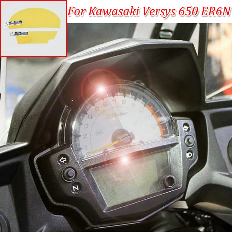 Защитная пленка для приборной панели Versys 650 ER6N moto кластер Защита от царапин ТПУ Blu