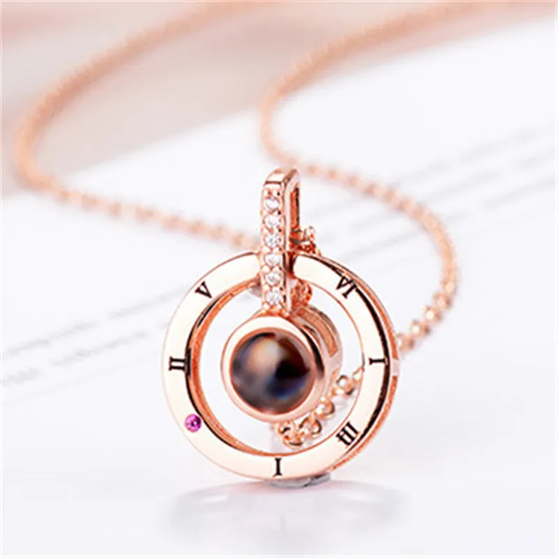 DropShipping Charm Projection I Love You 100 Language Round Pendant Necklace For Women Girls Jewelry Gifts
DropShipping Charm Projection I Love You 100 Language Round Pendant Necklace For Women Girls Jewelry Gifts
