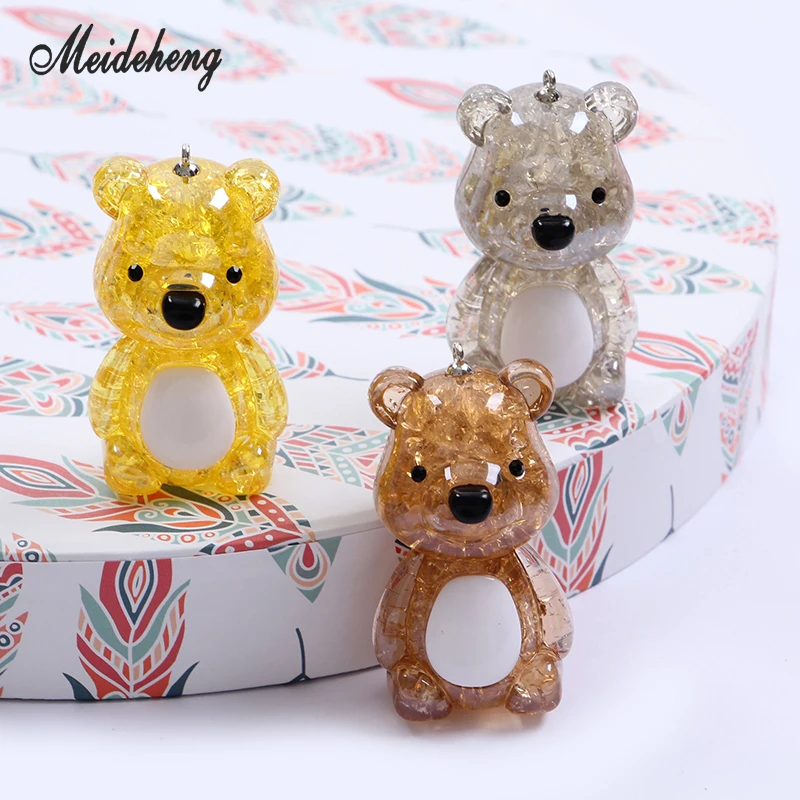 Acrylic Cartoon snowflake Lovely bear beads for Jewelry Key ring Making Family decoration Children's Pendant favourite Gift
Acrylic Cartoon snowflake Lovely bear beads for Jewelry Key ring Making Family decoration Children's Pendant favourite Gift