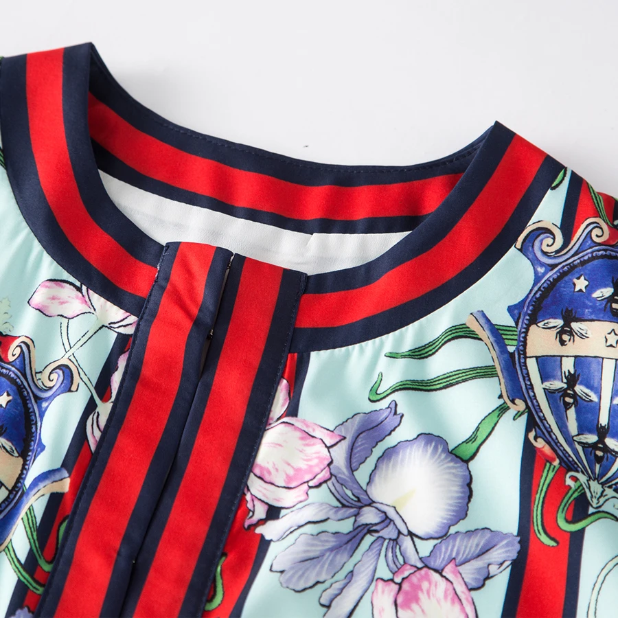 SEQINYY Retro Floral Dress Print Stripes Summer Spring New 2018 Fashion Runway Plus Size XXXL 3/4 Flare Sleeve Loose Long Dress
SEQINYY Retro Floral Dress Print Stripes Summer Spring New 2018 Fashion Runway Plus Size XXXL 3/4 Flare Sleeve Loose Long Dress