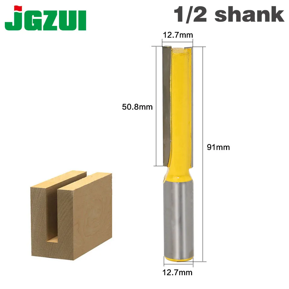 1pc 1/2 Shank Extra Long Straight Router Bit 2" Blade 1/2" Cutting Dia. Woodworking Trimming Knife
1pc 1/2 Shank Extra Long Straight Router Bit 2" Blade 1/2" Cutting Dia. Woodworking Trimming Knife