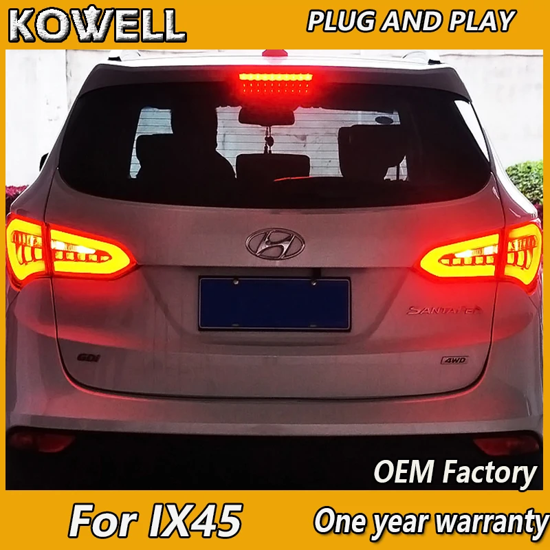 KOWELL стайлинга автомобилей для Hyundai IX45 хвост светильник s нового Santa Fe 2013 задний светильник DRL + указатель поворота + тормоза + Обратный Авто акс...
KOWELL стайлинга автомобилей для Hyundai IX45 хвост светильник s нового Santa Fe 2013 задний светильник DRL + указатель поворота + тормоза + Обратный Авто акс...