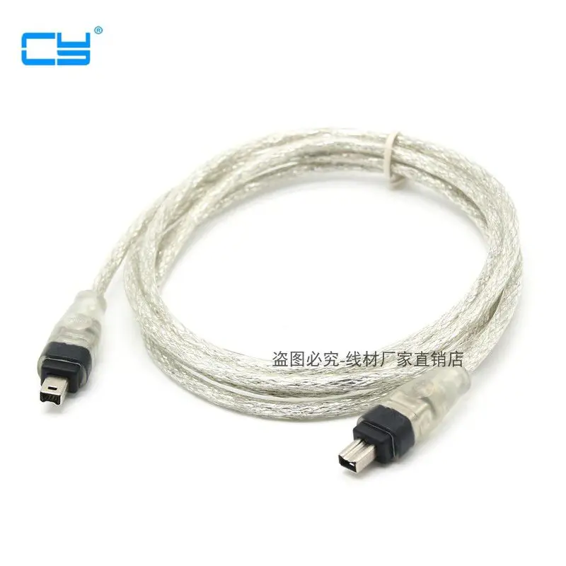 1.5M FireWire 4P to 4Pin IEEE 1394 iLink Adapter Cable Cord Wire Lead High Speed 150cm 4P to 4Pin IEEE-1394 Cable
1.5M FireWire 4P to 4Pin IEEE 1394 iLink Adapter Cable Cord Wire Lead High Speed 150cm 4P to 4Pin IEEE-1394 Cable