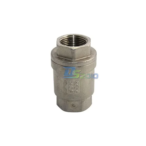 Megaron BSPT 3/4 "DN20 линейный пружинный вертикальный обратный клапан 1000 WOG пружинный встроенный инструмент управления из нержавеющей стали SS316
Megaron BSPT 3/4 "DN20 линейный пружинный вертикальный обратный клапан 1000 WOG пружинный встроенный инструмент управления из нержавеющей стали SS316