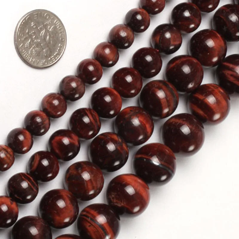 Gem-inside 8-16mm Natural Round Red Tiger Eye Stone Loose Beads For Jewelry Making Beads 15'' DIY Beads Bracelet Necklace Gift
Gem-inside 8-16mm Natural Round Red Tiger Eye Stone Loose Beads For Jewelry Making Beads 15'' DIY Beads Bracelet Necklace Gift