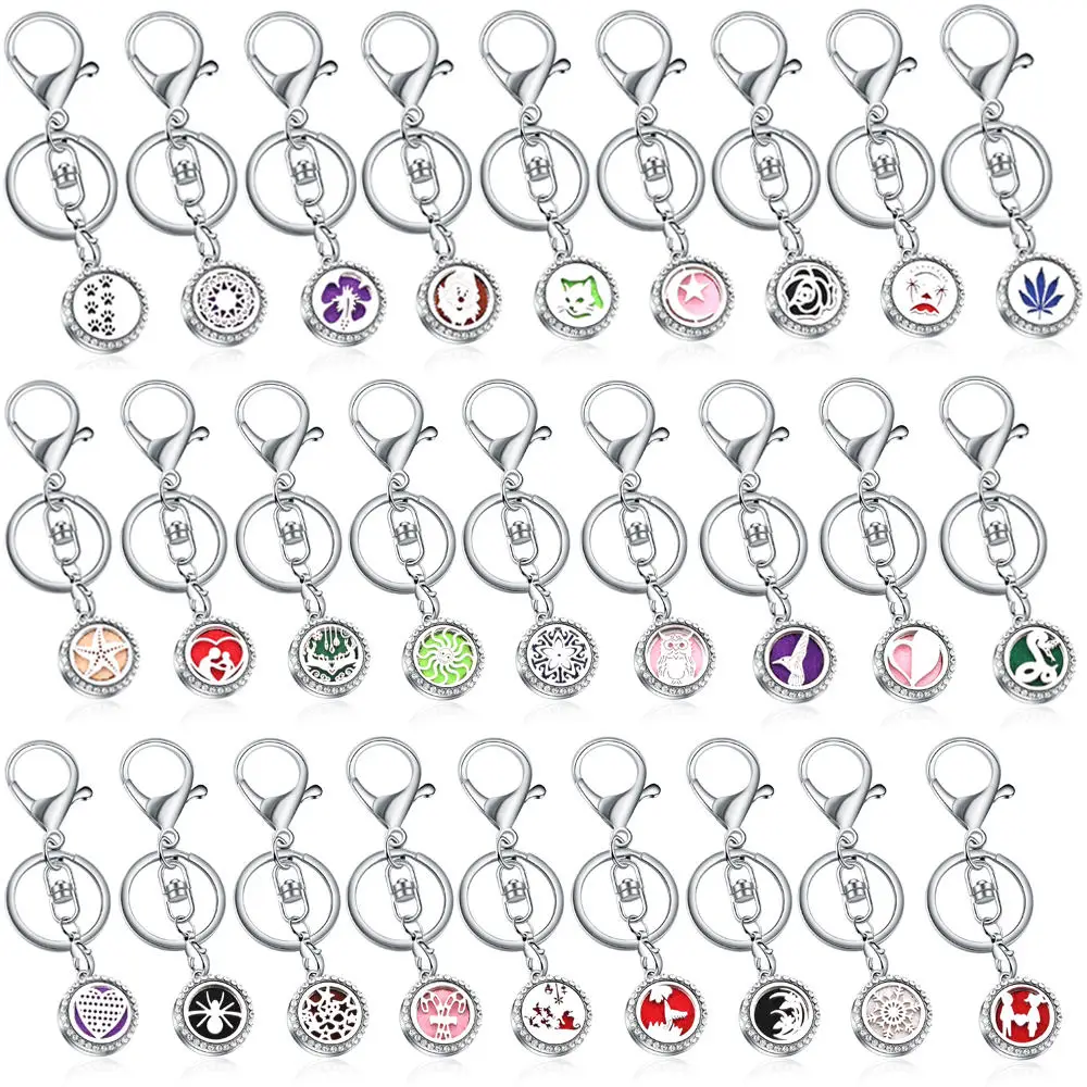 10Pcs/Lot Perfume full Rhinestone KeyChain Stainless Steel Essential Oil Diffuser Perfume Aromatherapy Locket Key Chain Jewelry
10Pcs/Lot Perfume full Rhinestone KeyChain Stainless Steel Essential Oil Diffuser Perfume Aromatherapy Locket Key Chain Jewelry