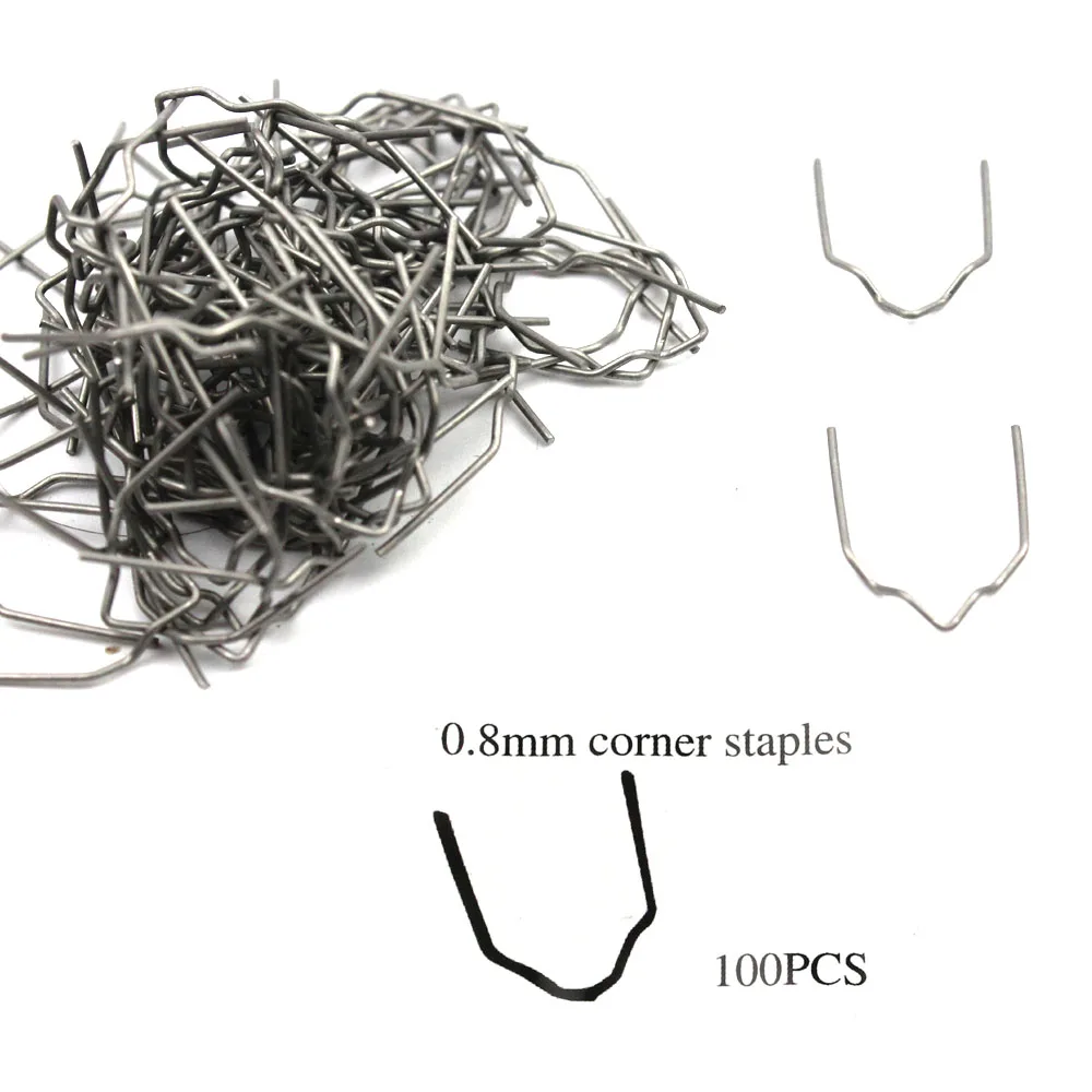Staples for Hot Stapler Plastic Repair Wave Staples Bumper Bodywork Repairs 0.8mm Corner Staples 100pcs Hot Stapler
Staples for Hot Stapler Plastic Repair Wave Staples Bumper Bodywork Repairs 0.8mm Corner Staples 100pcs Hot Stapler