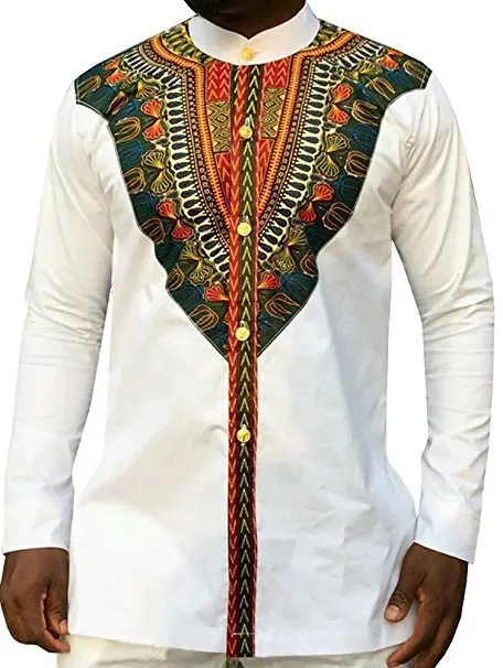 Mens African Dashiki Dress Shirts 2021 Brand New Long Sleeve Shirt Men Casual Tribal Ethnic Print African Clothing Camisa Hombre
Mens African Dashiki Dress Shirts 2021 Brand New Long Sleeve Shirt Men Casual Tribal Ethnic Print African Clothing Camisa Hombre