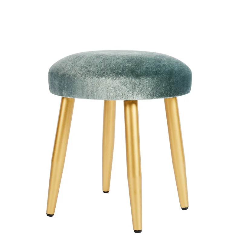 Nordic dressing stool American style wrought iron simple modern small apartment beauty stool cotton velvet makeup stool
Nordic dressing stool American style wrought iron simple modern small apartment beauty stool cotton velvet makeup stool