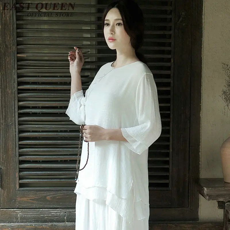Zen meditation clothing clothes women ladies Chinese traditional pants suit female womens two piece sets 2018 KK842 S
Zen meditation clothing clothes women ladies Chinese traditional pants suit female womens two piece sets 2018 KK842 S