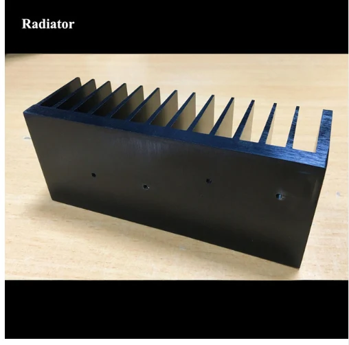 (146 length * 50 width * 61.5 height) power amplifier board radiator 
(146 length * 50 width * 61.5 height) power amplifier board radiator