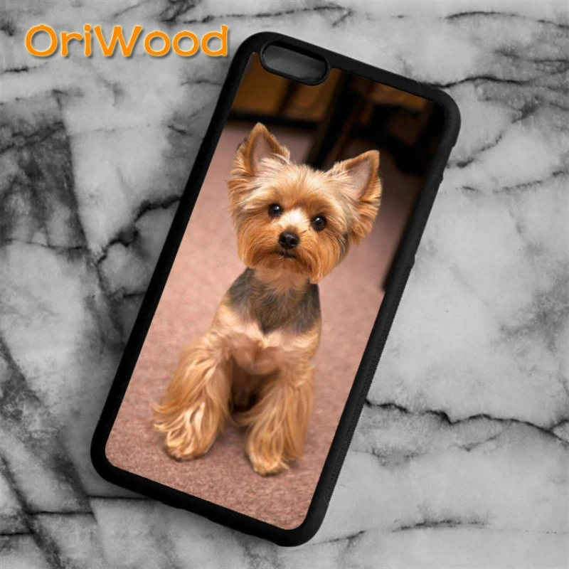 Милый чехол OriWood Yorkie щенок йоркширского терьера для iPhone 6s 7 8 plus X XR XS 11 12 pro max Samsung