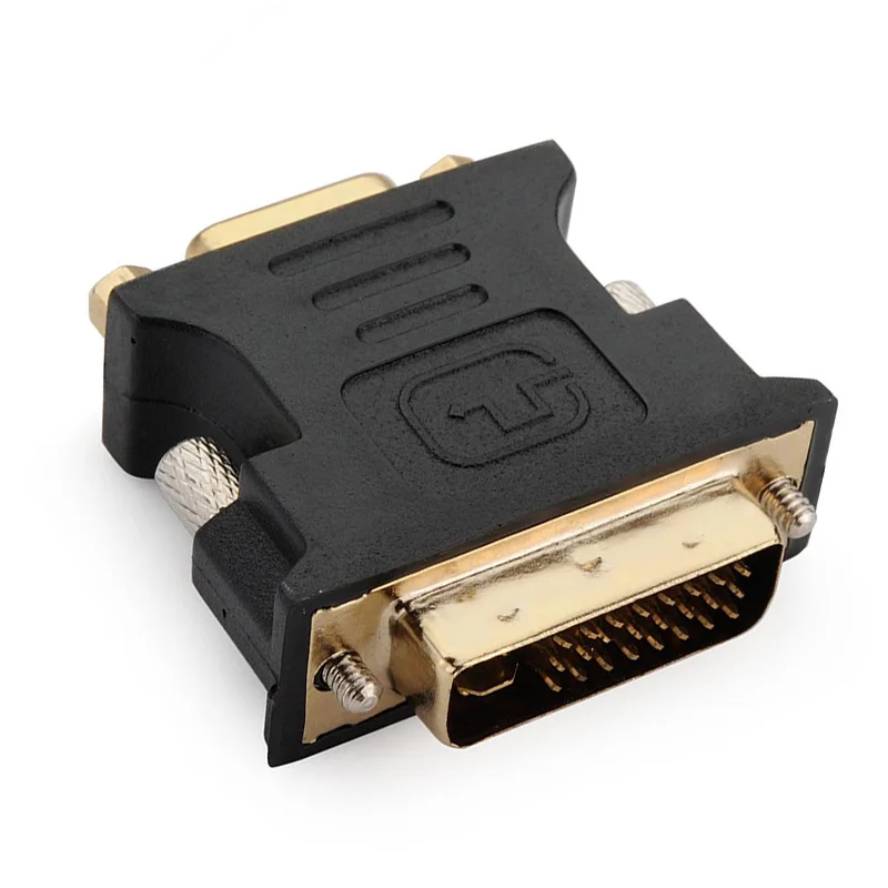 24 + 5Pin DVI to VGA Adapter Digital to Analog DVI-I PC TFT Beamer Plug Socket Converter UY8
24 + 5Pin DVI to VGA Adapter Digital to Analog DVI-I PC TFT Beamer Plug Socket Converter UY8