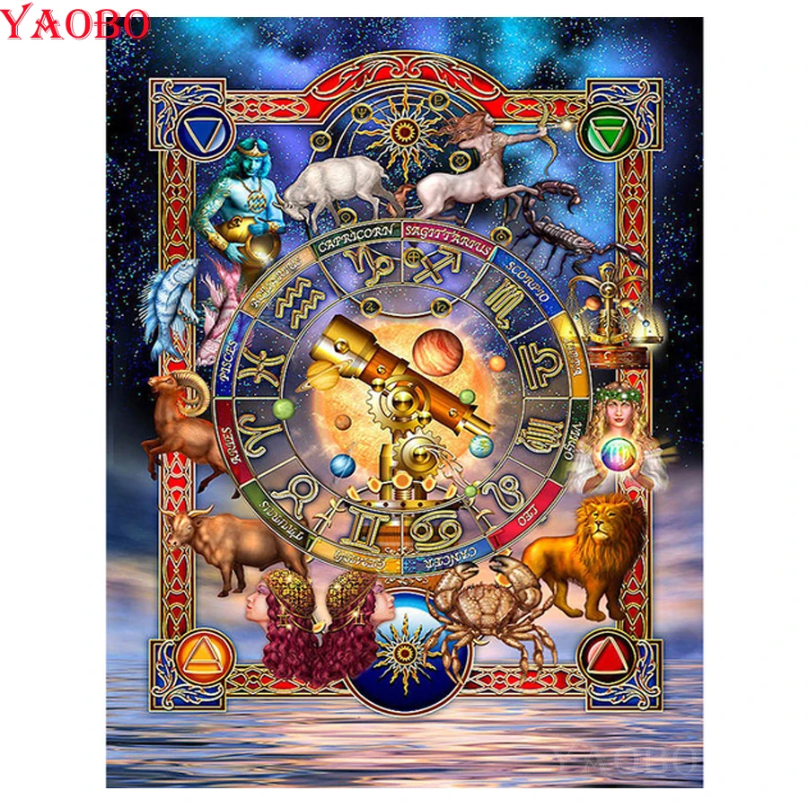 Constellation 12 Zodiac Diamond Embroidery sale Rhinestone painting 5D DIY Diamond Painting Cross Stitch full square round drill
Constellation 12 Zodiac Diamond Embroidery sale Rhinestone painting 5D DIY Diamond Painting Cross Stitch full square round drill