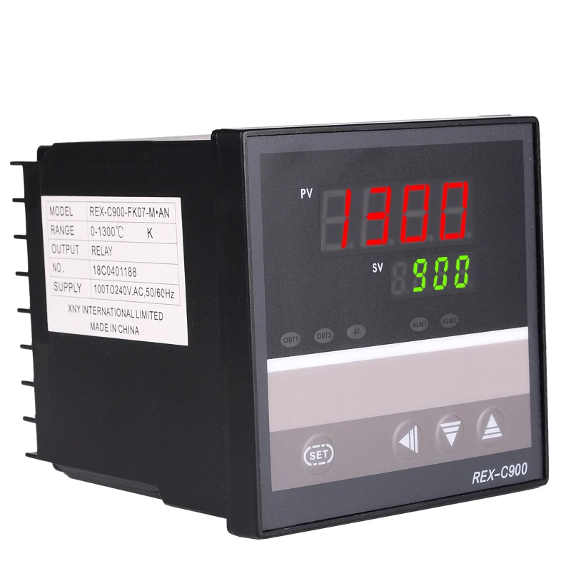 

Hot Sales RKC PID Temperature Controller REX-C900 Universal Input Relay Output 96*96mm