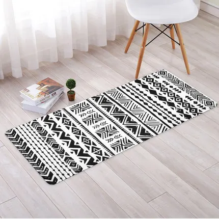 Retro Black And White Geometric Carpet Door Home Nordic Bedroom Foot Pad Bedside Bay Window Long Non-Slip Rug
Retro Black And White Geometric Carpet Door Home Nordic Bedroom Foot Pad Bedside Bay Window Long Non-Slip Rug