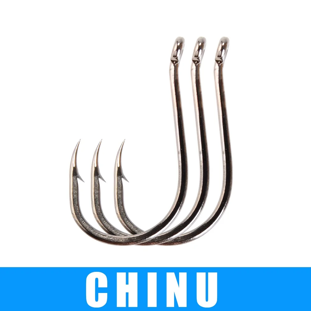 Набор рыболовных крючков CHINU, из углеродистой стали, 15-30 шт., 1/0-14 #, японские рыболовные крючки с зазубриной и одной крючок для ловли карпа, 3 уп...
Набор рыболовных крючков CHINU, из углеродистой стали, 15-30 шт., 1/0-14 #, японские рыболовные крючки с зазубриной и одной крючок для ловли карпа, 3 уп...