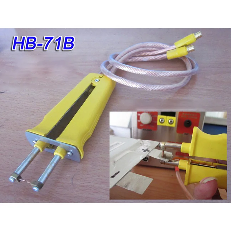 SUNKKO HB-71B Spot Welding Pen-use Polymer Battery Welding Spot Welder Pen Soldering Tool for 709 Series Spot Welding Machine
SUNKKO HB-71B Spot Welding Pen-use Polymer Battery Welding Spot Welder Pen Soldering Tool for 709 Series Spot Welding Machine