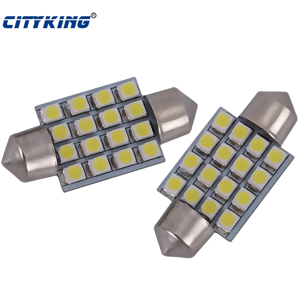 Super White Festoon led 16smd 1210 3528 led dome light 36mm 39mm 41mm 31mm Festoon led Dome light Auto Car Bulb Free Shipping
Super White Festoon led 16smd 1210 3528 led dome light 36mm 39mm 41mm 31mm Festoon led Dome light Auto Car Bulb Free Shipping