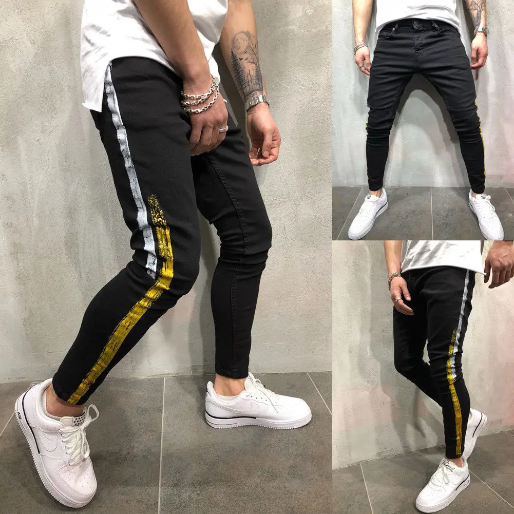 Pants 2018 New Brand Men Slim Fit Urban Straight Leg Hip Hop Skinny Trousers Casual Sweatpants Pencil Pants
Pants 2018 New Brand Men Slim Fit Urban Straight Leg Hip Hop Skinny Trousers Casual Sweatpants Pencil Pants