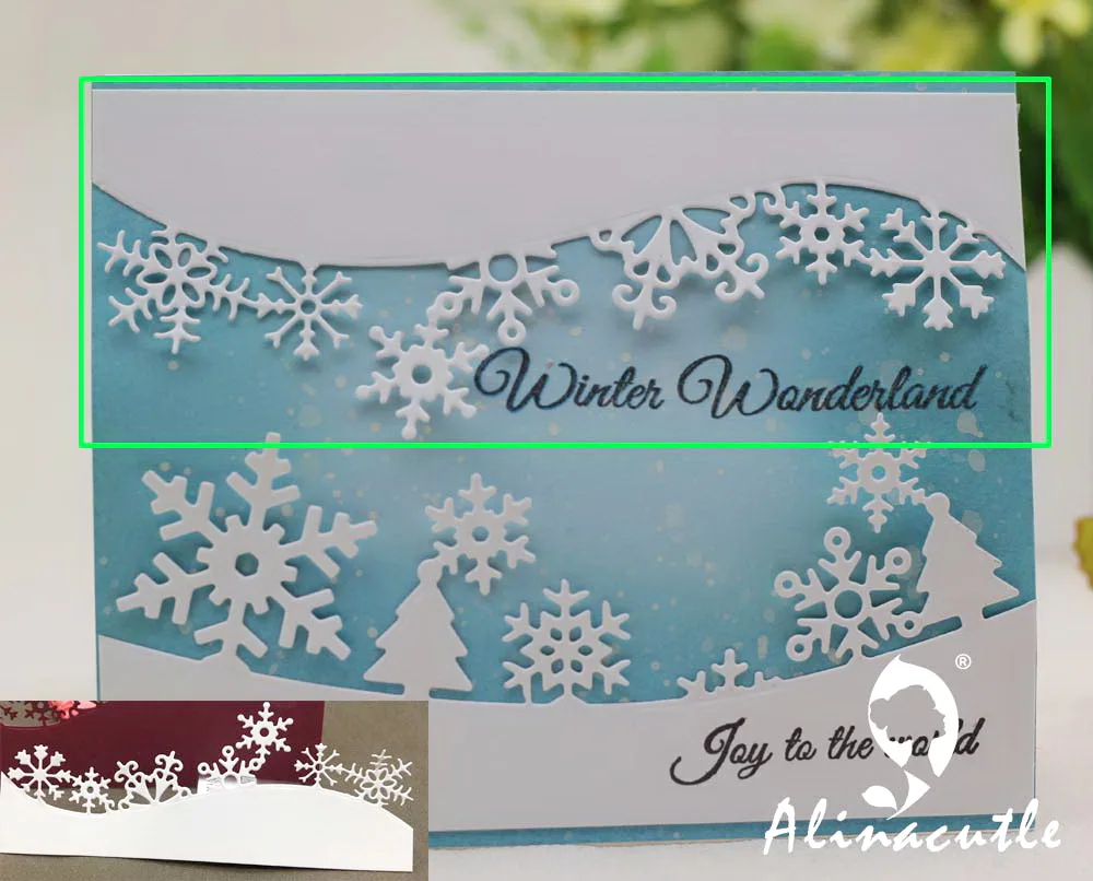 AlinaCraft METAL CUTTING DIES winter snowflake border edge Scrapbook papercraft card album punch stencil art cutter die cut
AlinaCraft METAL CUTTING DIES winter snowflake border edge Scrapbook papercraft card album punch stencil art cutter die cut