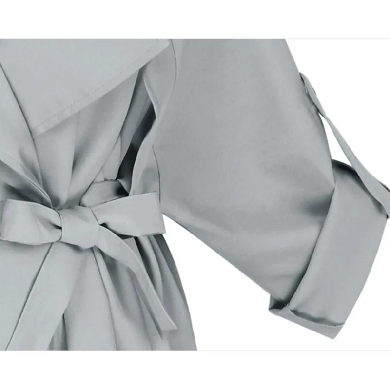 Spring Autumn Elegant Trench Coat Women 2019 New Plus Size Windbreaker Female Long Coats Bow Belt Loose Casual Overcoat W584
Spring Autumn Elegant Trench Coat Women 2019 New Plus Size Windbreaker Female Long Coats Bow Belt Loose Casual Overcoat W584