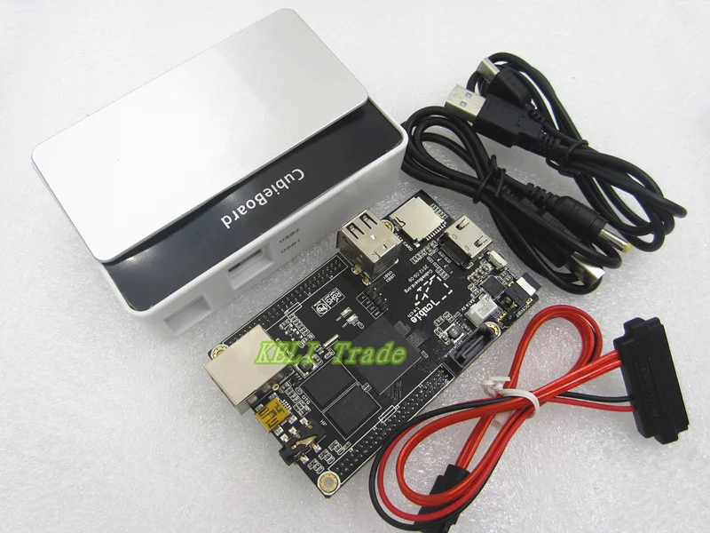 

A10 Raspberry Pi Enhance Version Mini PC Cubieboard 1GB ARM Development Board Cortex-A8 Kit