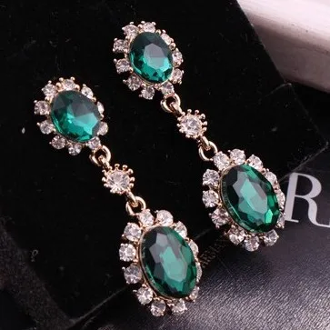 Hot Shiny Geometrical Round Crystal Stone Dangle Drop Earrings Fashion Jewelry for Women Evening Dress Accessories
Hot Shiny Geometrical Round Crystal Stone Dangle Drop Earrings Fashion Jewelry for Women Evening Dress Accessories