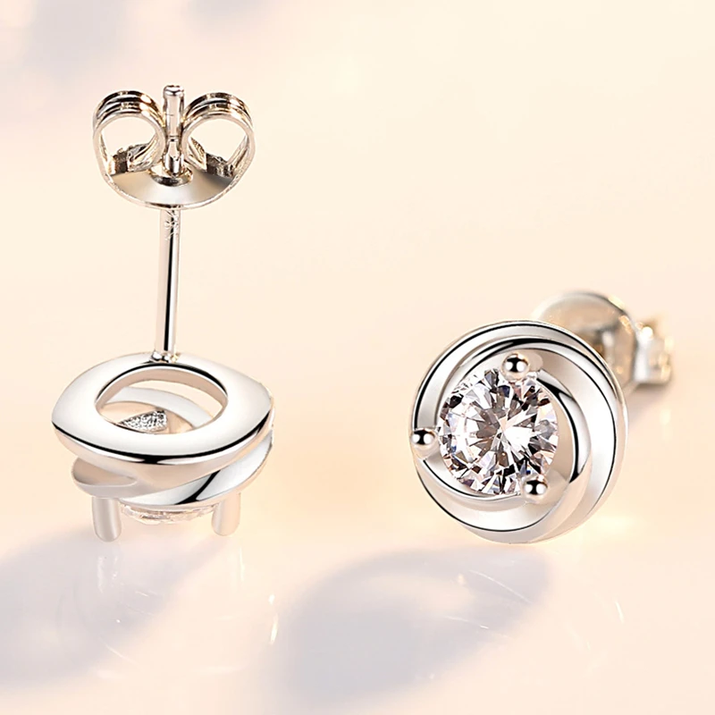 KOFSAC New Fashion Shiny Crystal CZ Rose Flower Stud Earrings For Women Valentine's Day 925 Sterling Silver Earring Jewelry Gift
KOFSAC New Fashion Shiny Crystal CZ Rose Flower Stud Earrings For Women Valentine's Day 925 Sterling Silver Earring Jewelry Gift