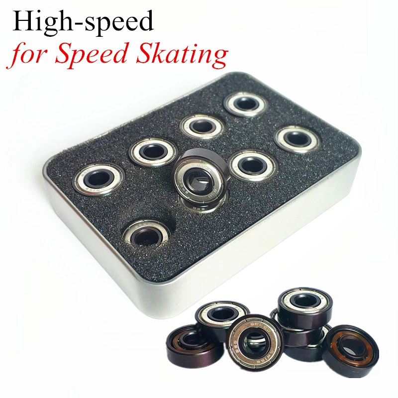 Super Worthy! High Speed 608 bearing for Inline Speed Skates Shoes Low-resistance Racing Skating Roller Skate Patines 16 pcs/lot
Super Worthy! High Speed 608 bearing for Inline Speed Skates Shoes Low-resistance Racing Skating Roller Skate Patines 16 pcs/lot