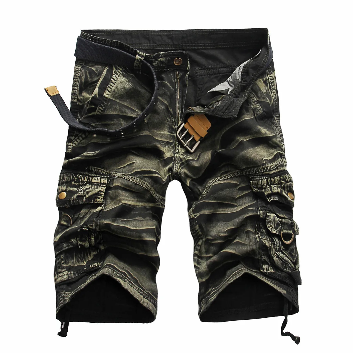Male Cargo Shorts Casual Loose Short trousers Camouflage Military Overalls Summer Style Knee Length Shorts Men Plus Size 8 Color
Male Cargo Shorts Casual Loose Short trousers Camouflage Military Overalls Summer Style Knee Length Shorts Men Plus Size 8 Color