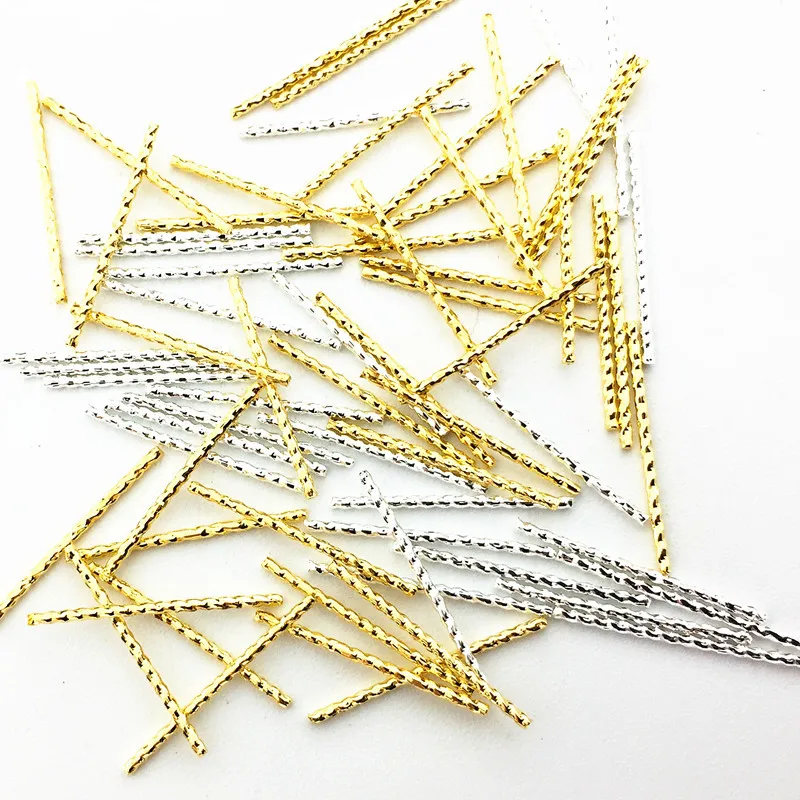500pcs 0.8*16 mm thread fine copper bar metal rod Japanese nail long gold bar thread rod nail rivet jewelry
500pcs 0.8*16 mm thread fine copper bar metal rod Japanese nail long gold bar thread rod nail rivet jewelry