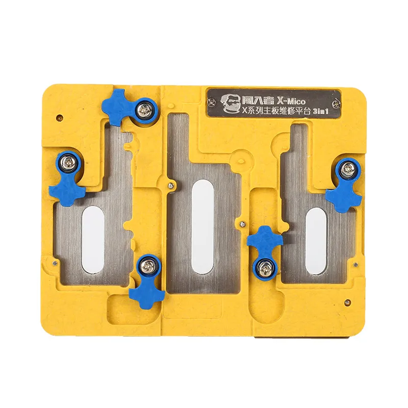 MECHANIC MRX-Mico Main Board Layered 3 in1 Fixture For iPhone X/XS/XSM Logic Board Positioning Holder IC Rework Clamp Tools
MECHANIC MRX-Mico Main Board Layered 3 in1 Fixture For iPhone X/XS/XSM Logic Board Positioning Holder IC Rework Clamp Tools