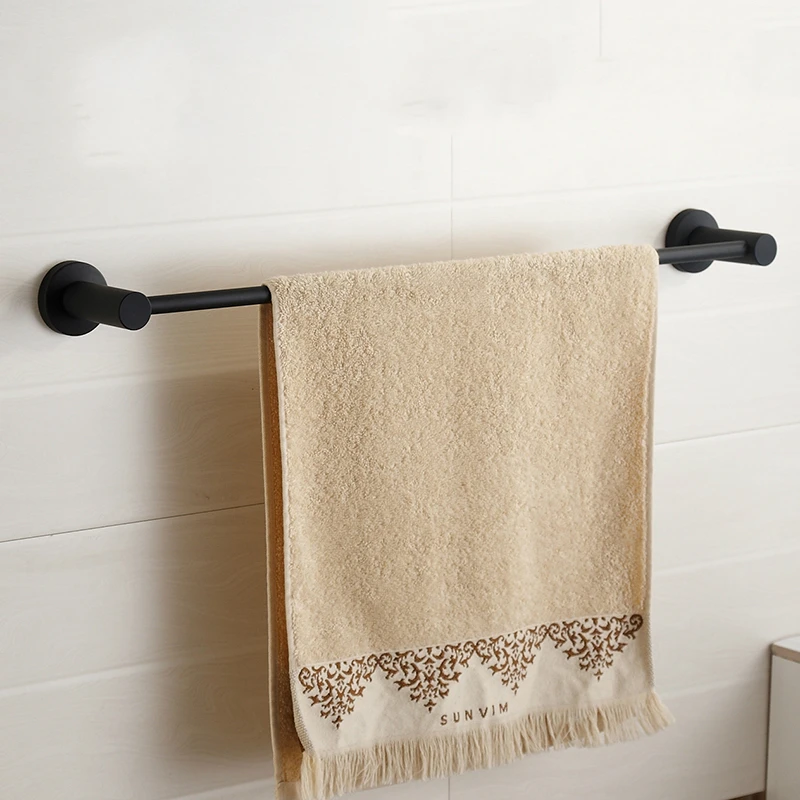 New Design Contemporary Black 304 Stainless Steel European Brushed Towel Rack Simple Towel Bar Towel Holder Bathroom Products U2
New Design Contemporary Black 304 Stainless Steel European Brushed Towel Rack Simple Towel Bar Towel Holder Bathroom Products U2