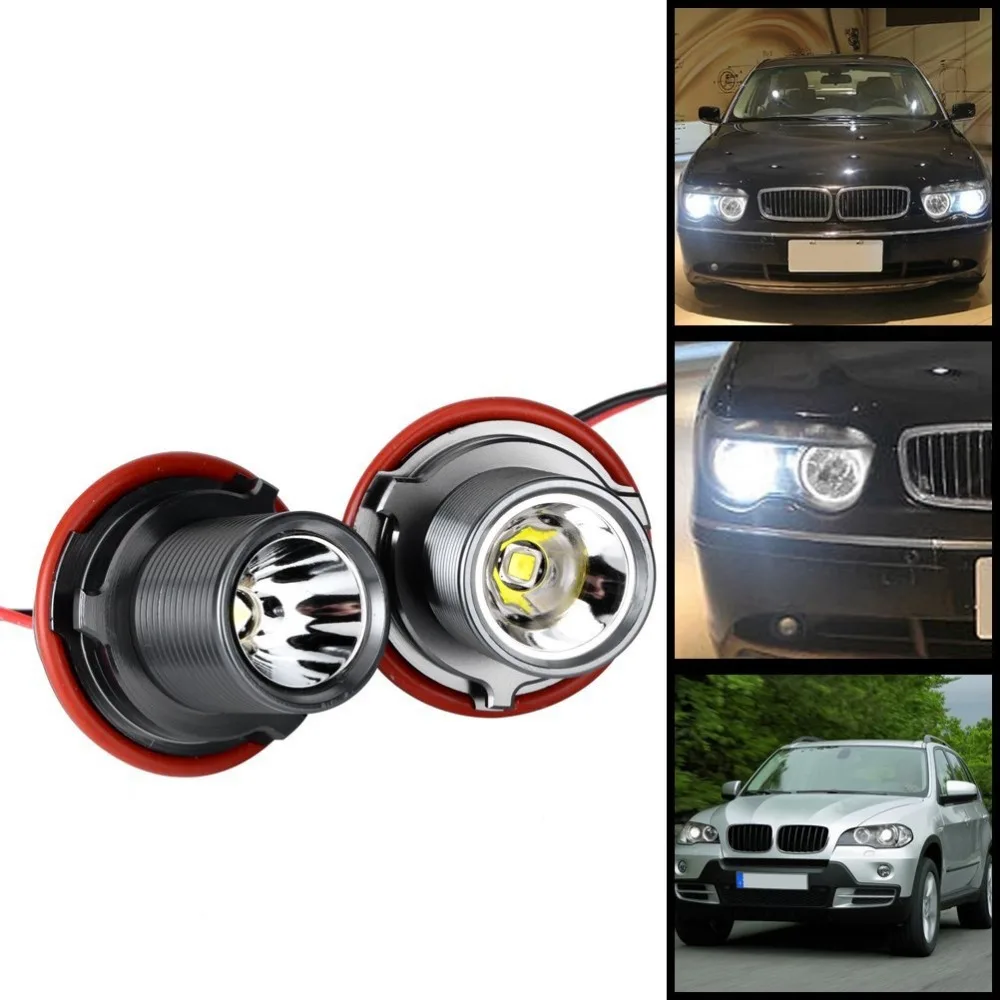 2Pcs White CREE XM-L2 Chip LED Error Free Angle Eye Halo Ring Marker Light Bulb with Ballast for BMW E39 E60 E61 E63 E65
2Pcs White CREE XM-L2 Chip LED Error Free Angle Eye Halo Ring Marker Light Bulb with Ballast for BMW E39 E60 E61 E63 E65