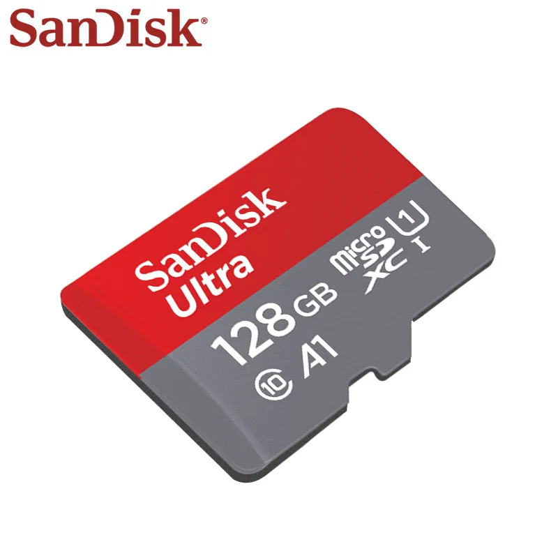 

Original SanDisk 128GB Micro SD Card 64GB TF Card 32GB 16GB SDHC Memory Card C10 A1 SDXC Ultra UHS-I Card Class10 Real Capacity
