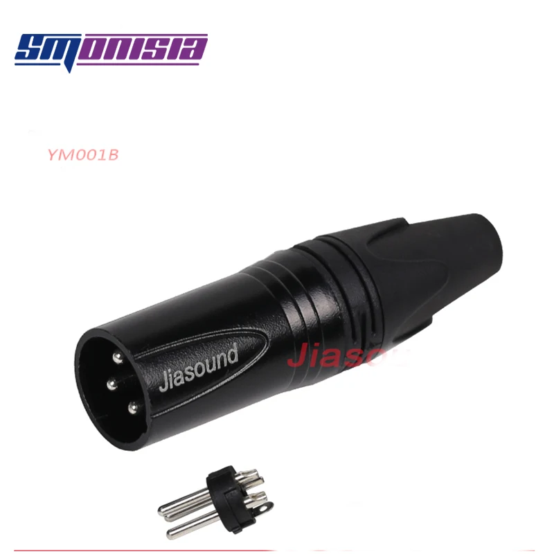 Smonisia 50pcs XLR 3Pins Male Plug Audio Amplifier Connector Microphone Balanced Welding Socket
Smonisia 50pcs XLR 3Pins Male Plug Audio Amplifier Connector Microphone Balanced Welding Socket