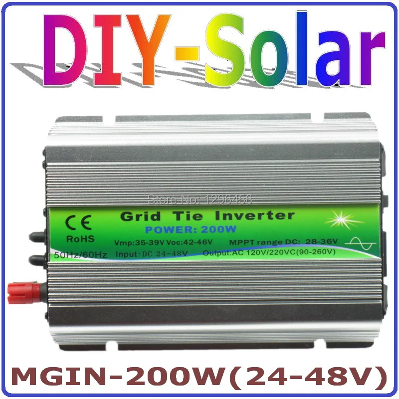 Free shipping,200W Grid Tie Inverter,24V-48VDC,36V panel,MPPT function,Pure Sine wave 90V-260V output,Micro on grid tie inverter
Free shipping,200W Grid Tie Inverter,24V-48VDC,36V panel,MPPT function,Pure Sine wave 90V-260V output,Micro on grid tie inverter