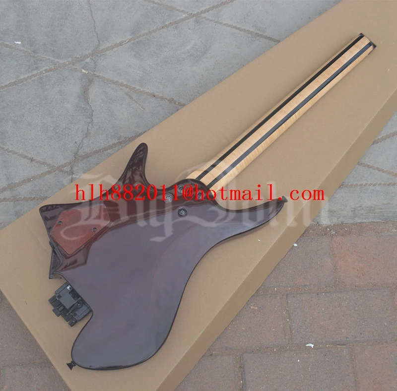 fanfret headless maple fingerboard electric guitar, mahogany body vs color falmed maple neck free shipping
fanfret headless maple fingerboard electric guitar, mahogany body vs color falmed maple neck free shipping