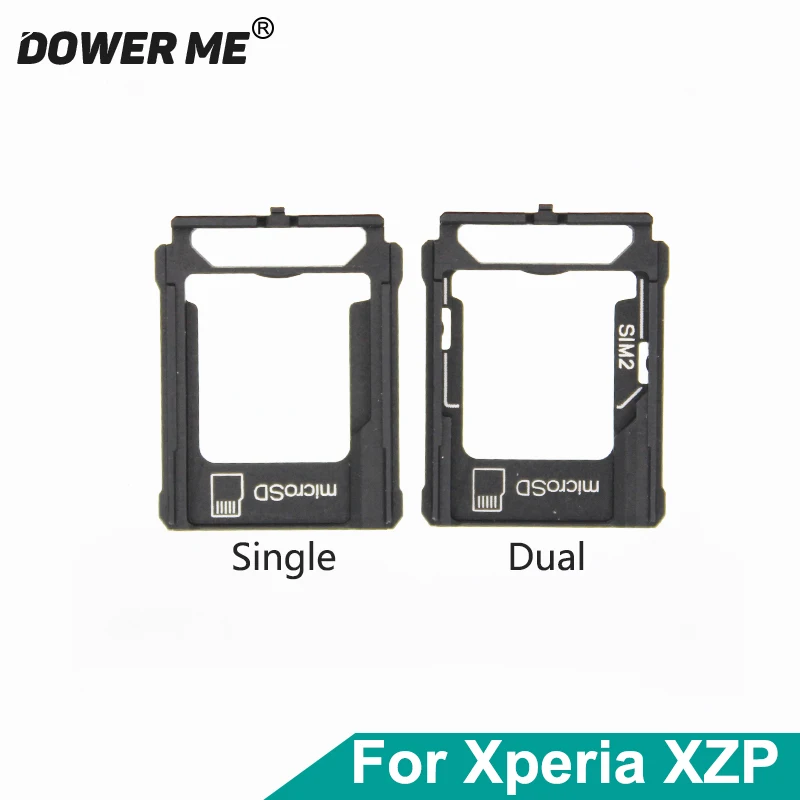 Держатель для карт памяти Dower Me SIM MicroSD слот Sim-карты Sony Xperia XZ Premium XZP G8142 G8141 |