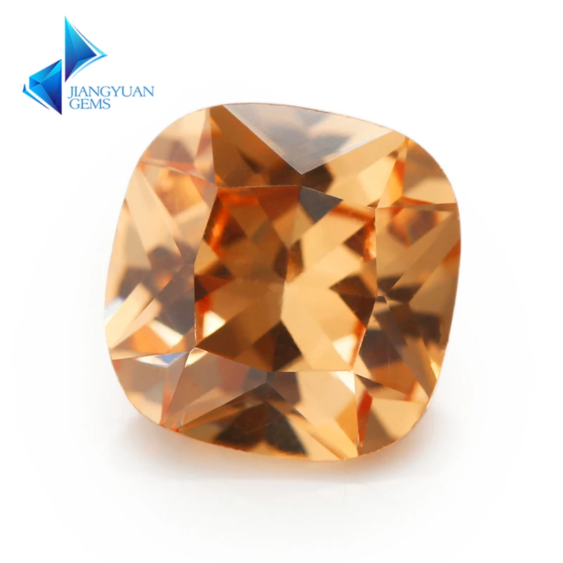 50Pcs Champagne Color Cushion Cut Shape Loose CZ Stone Beads Brilliant Cut 5A 4x4-10x10mm Synthetic Gems Cubic Zirconia
50Pcs Champagne Color Cushion Cut Shape Loose CZ Stone Beads Brilliant Cut 5A 4x4-10x10mm Synthetic Gems Cubic Zirconia