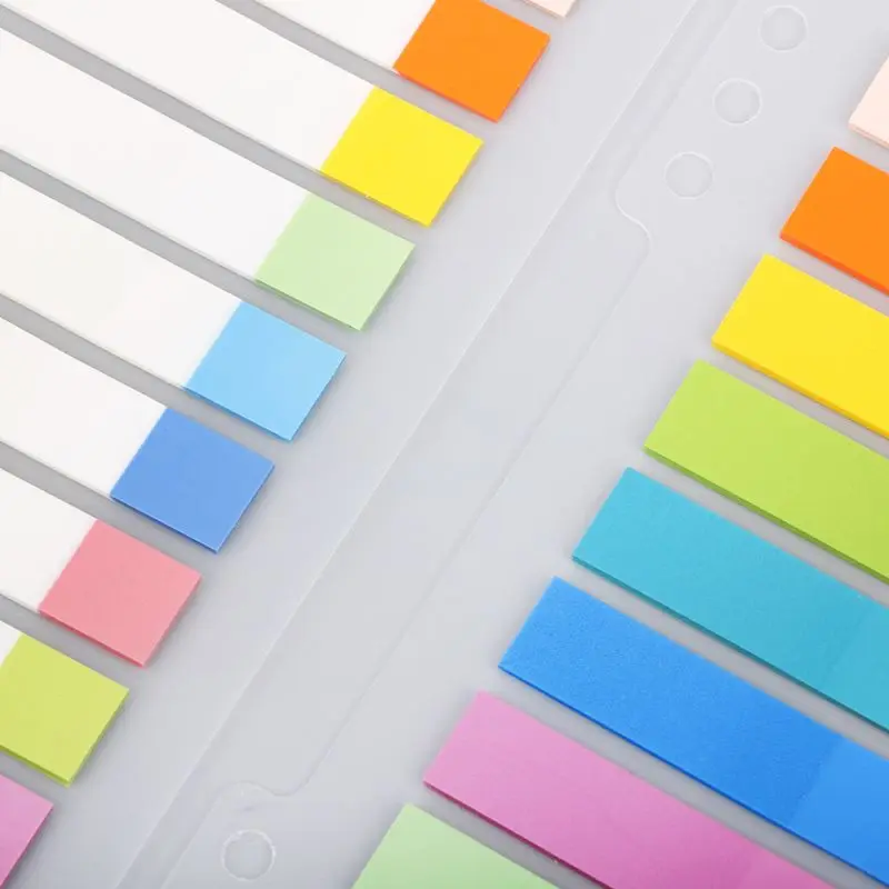 10 Colors PET 200 Sheets Index Tabs Flags Sticky Note Page Marker Stickers Stationery Office School Suppies
10 Colors PET 200 Sheets Index Tabs Flags Sticky Note Page Marker Stickers Stationery Office School Suppies