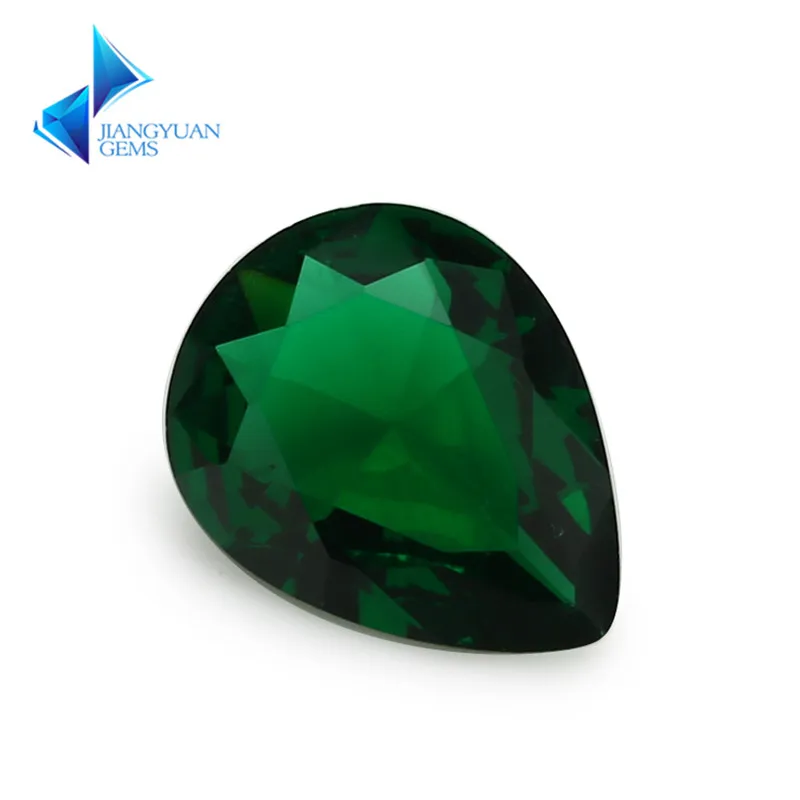 Size 2x3~13x18mm Dark Green Color Pear Shape Loose Glass Gemstone Glass Beads Synthetic Gemstone For Jewelry
Size 2x3~13x18mm Dark Green Color Pear Shape Loose Glass Gemstone Glass Beads Synthetic Gemstone For Jewelry